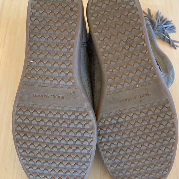 Isabel Marant Suede Wedge Bootie Size 39 - Picture 5 of 7